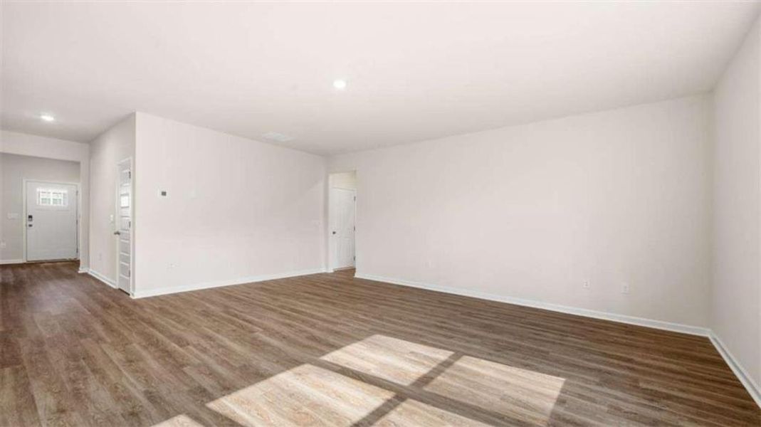 Spacious, unfurnished interior of a new home in Brooks Station, Dacula (Image 21).