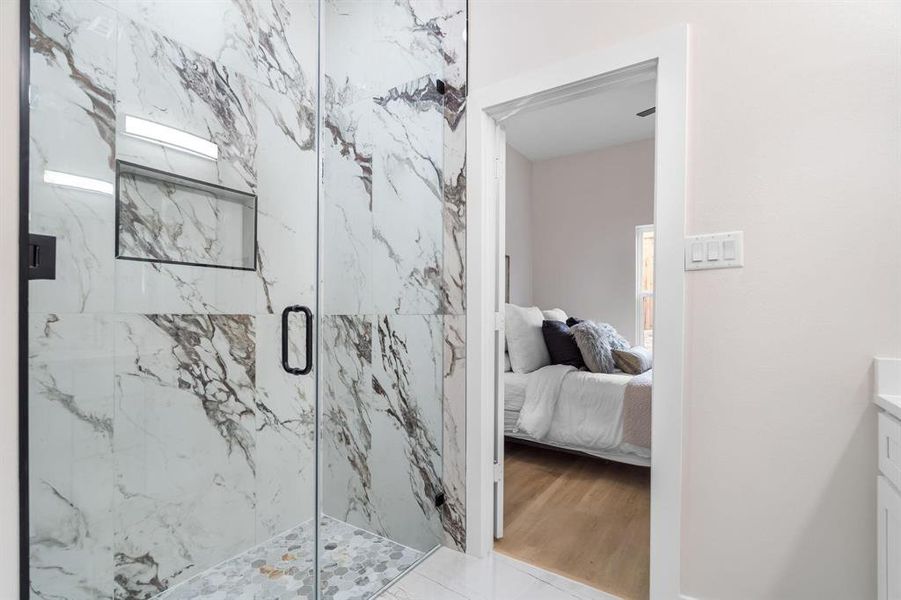 Primary Bathroom upstairs Primary Bathroom upstairs