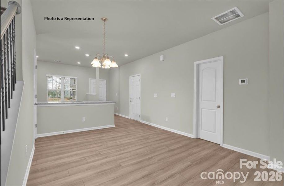 Spacious, unfurnished interior of a new home in Autumn Brook, Staley (Image 8).