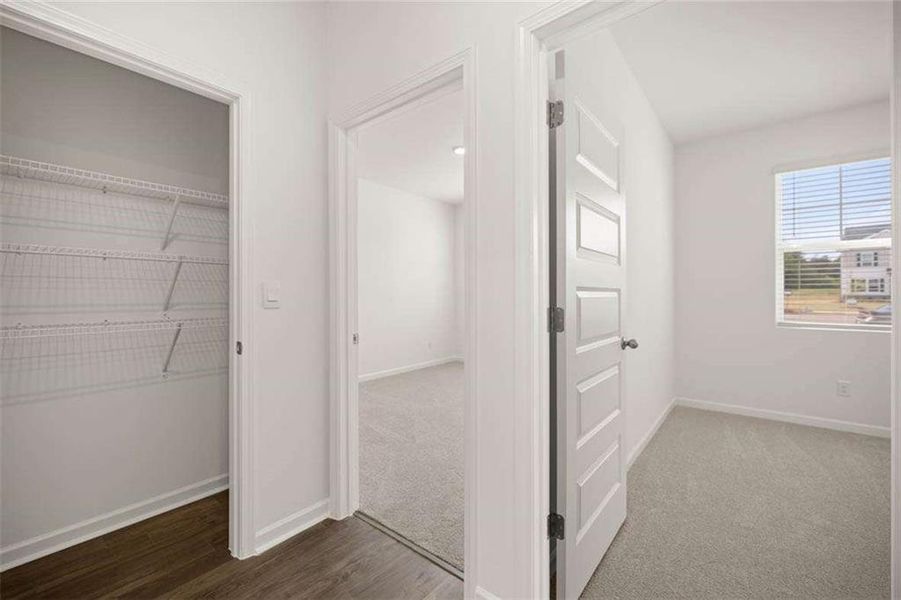 Spacious, unfurnished interior of a new home in Preserve at Dove Creek, Statham (Image 34).