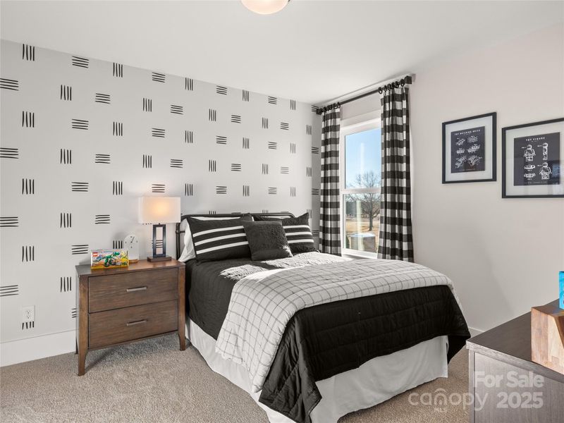 Furnished interior view inside a new home in Stonebridge Fairways, Monroe (Image 32).