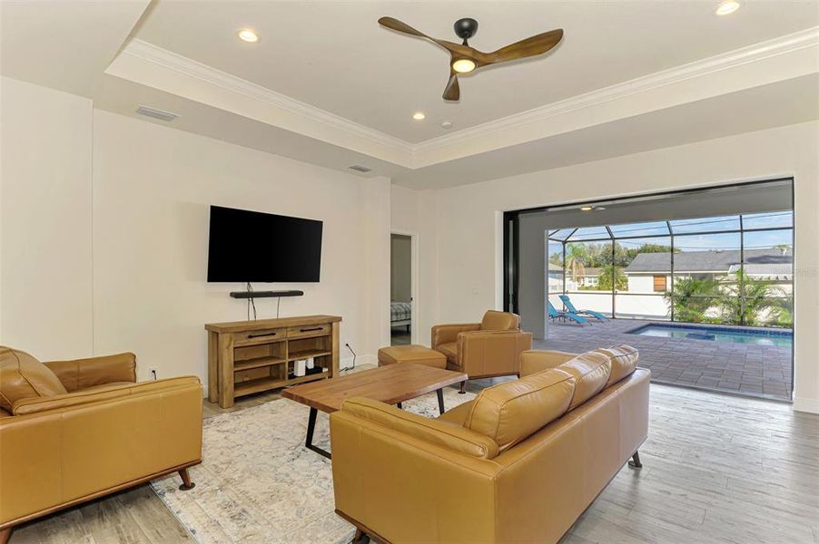 Furnished interior view inside a new home in , North Port (Image 19).