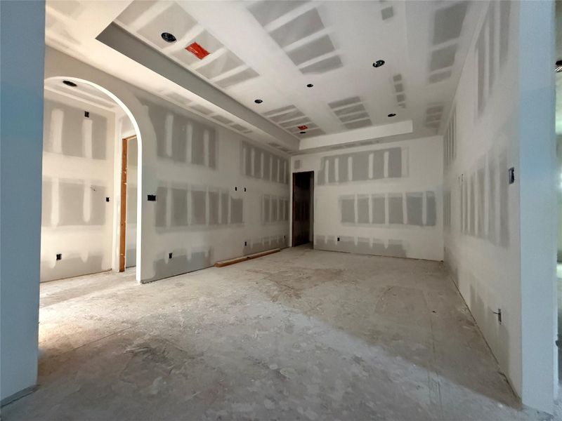 Upstairs flex area can serve as a second living room or play room for children or even be walled off to serve as a second home office.