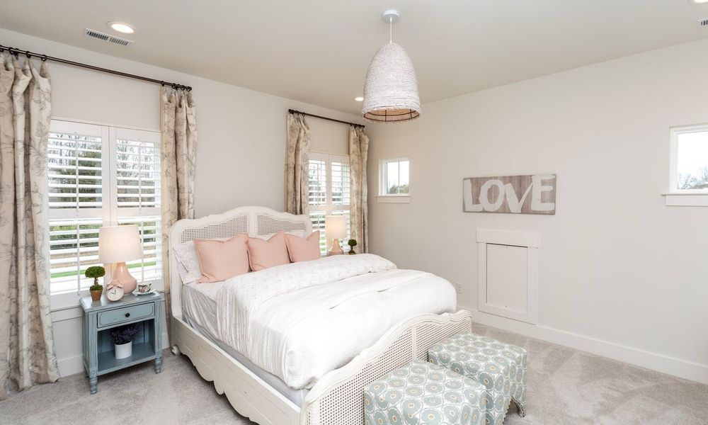 Representative furnished interior of a home built from the Monterey by Classica Homes in Riverchase Estates, Lancaster (Image 75).