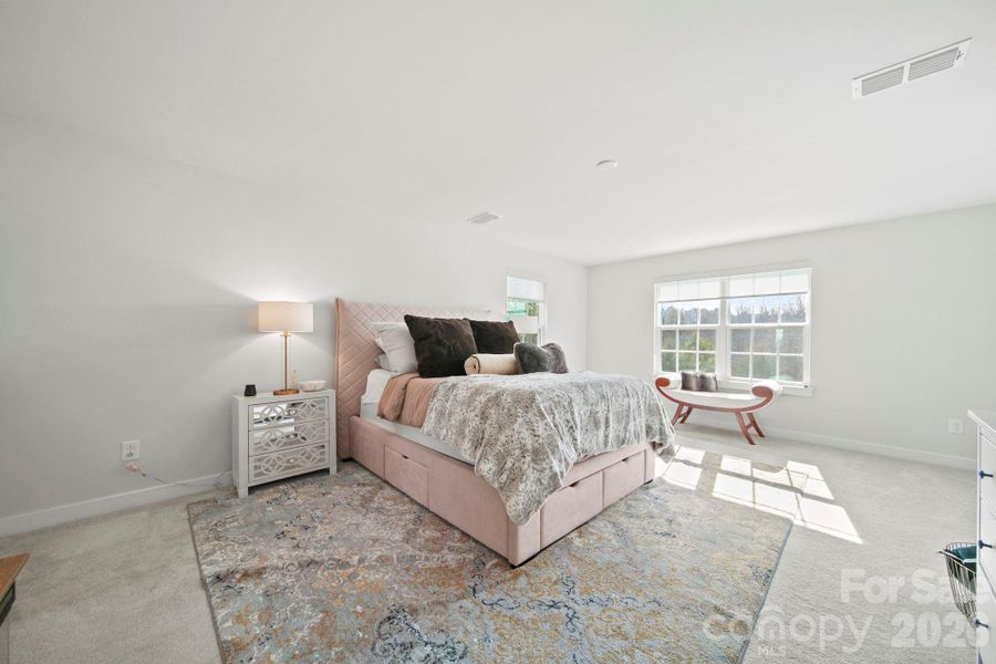 Furnished interior view inside a new home in , Monroe (Image 10).