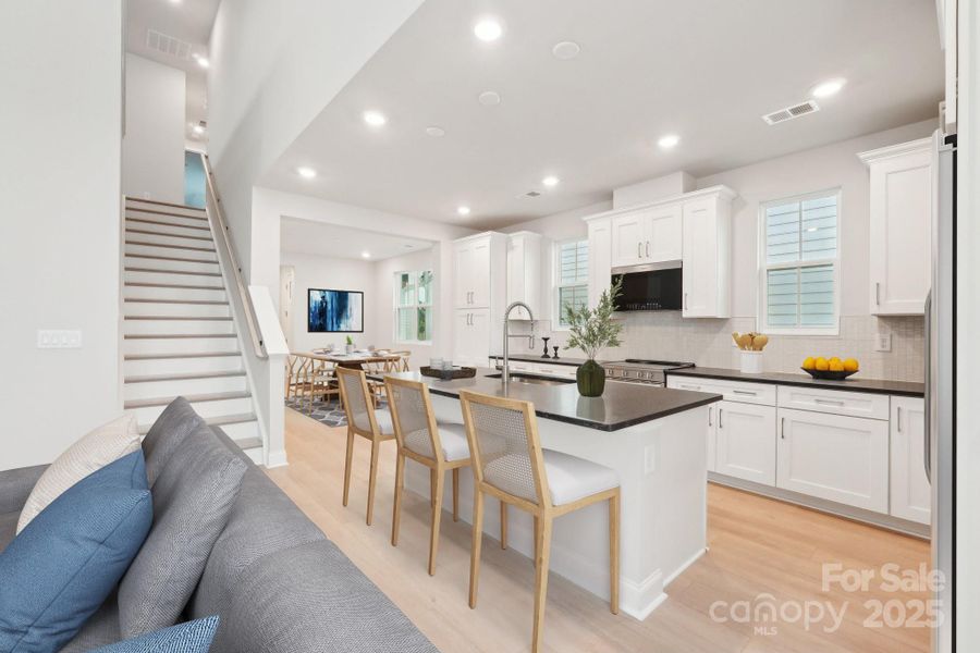 Virtually Staged Kitchen