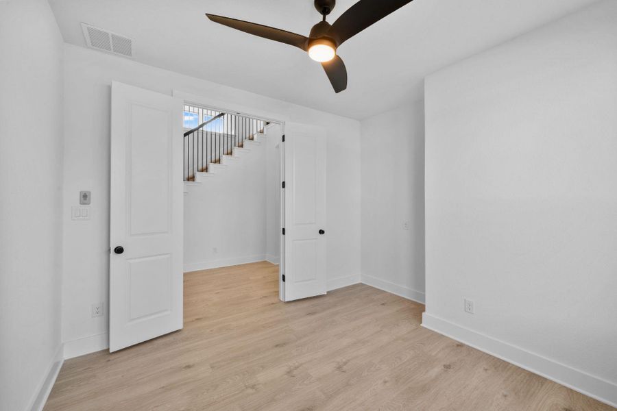 Double Doors in Study