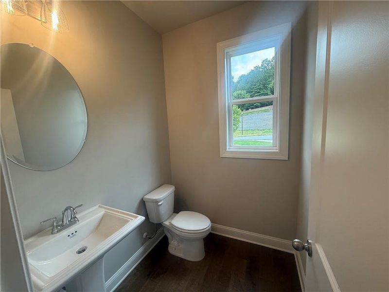 Furnished interior view inside a new home in Lakeside at Great Sky, Canton (Image 10).