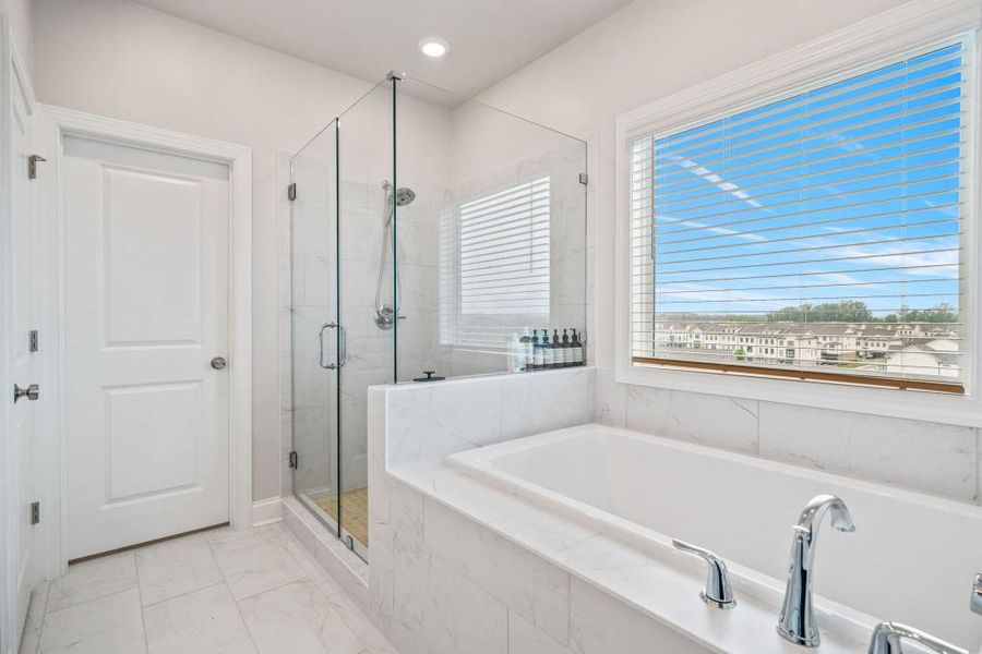 Furnished interior view inside a new home in Millcroft Townhomes, Buford (Image 23).