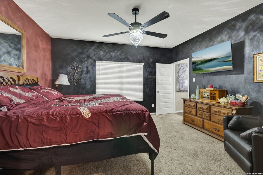 Furnished interior view inside a new home in Meadows of Martindale, Seguin (Image 10).