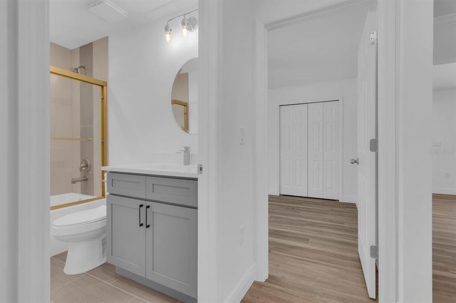 Furnished interior view inside a new home in , Inverness (Image 9).