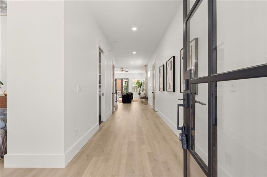 Furnished interior view inside a new home in , Atlanta (Image 6).