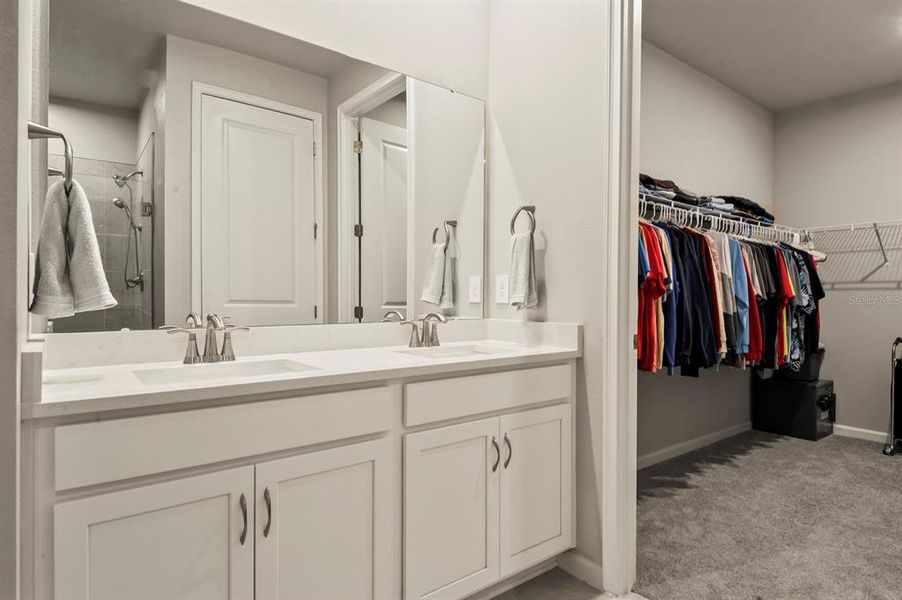 Furnished interior view inside a new home in , Sun City Center (Image 6). Furnished interior view inside a new home in , Sun City Center (Image 6).