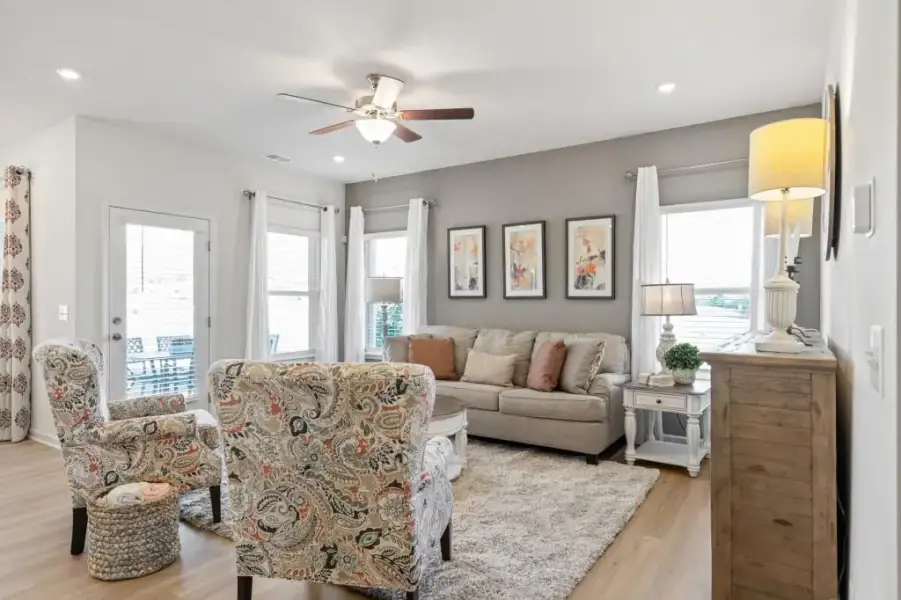 Furnished interior view inside a new home in Allen Manor, Hoschton (Image 4).
