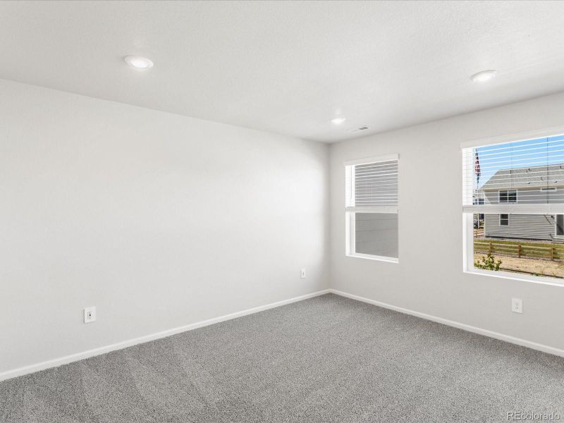 Spacious, unfurnished interior of a new home in Poudre Heights: The Meadow Collection, Windsor (Image 25).