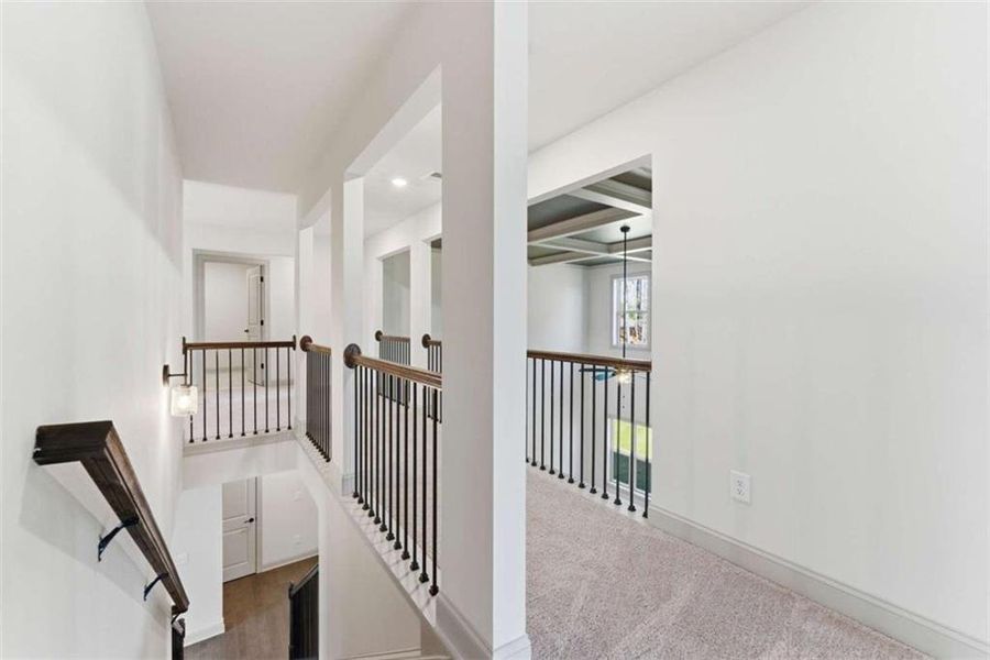 Spacious, unfurnished interior of a new home in Underwood Crossing, Covington (Image 32). Spacious, unfurnished interior of a new home in Underwood Crossing, Covington (Image 32).