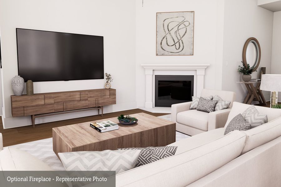 The El Paso - Optional Fireplace