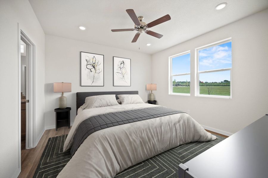 Representative furnished interior of a home built from the Fir by View Homes in Aspen Ranch, Fountain (Image 13).