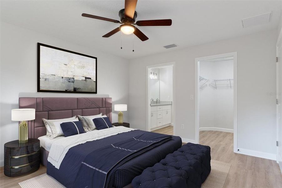 Furnished interior view inside a new home in , Citrus Springs (Image 14). Furnished interior view inside a new home in , Citrus Springs (Image 14).