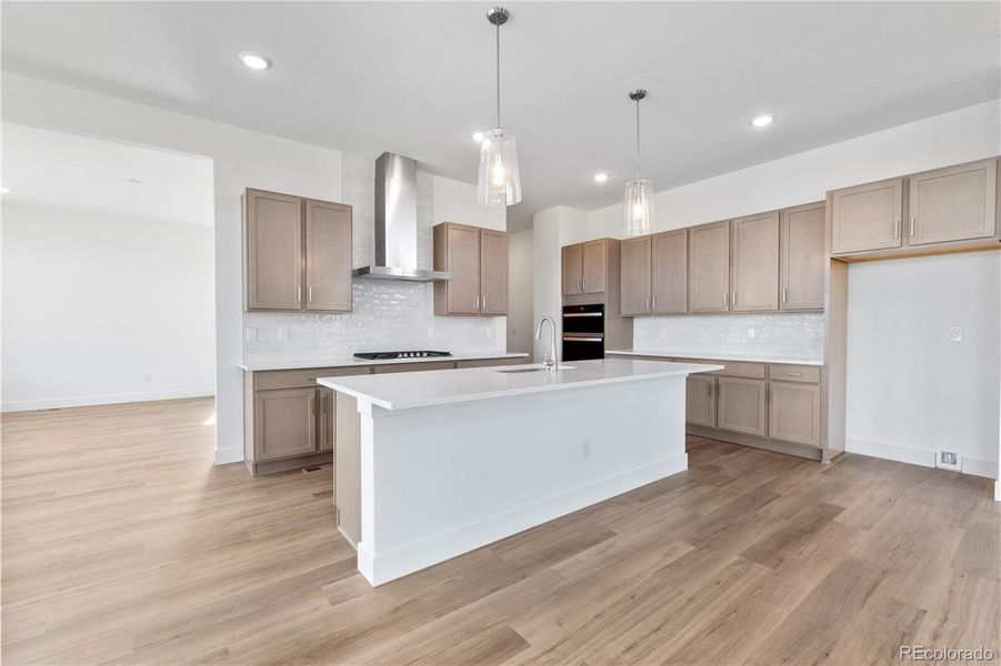Furnished interior view inside a new home in Montaine, Castle Rock (Image 13).
