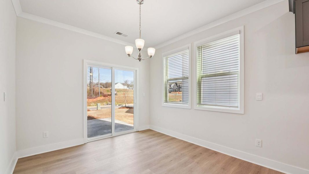 Representative unfurnished interior of a home built from the Adams by D.R. Horton in Oak Grove Hill, Huntersville (Image 15).