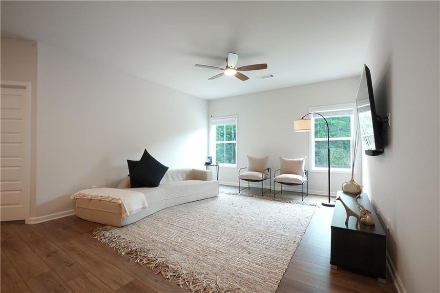 Furnished interior view inside a new home in , Lawrenceville (Image 15).