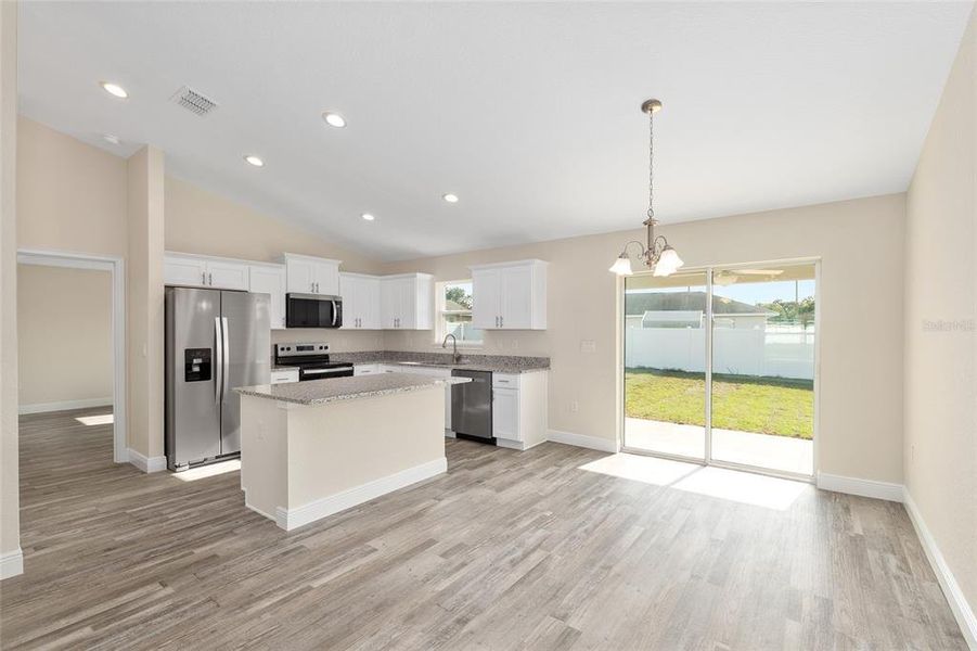 Furnished interior view inside a new home in , Ocala (Image 6). Furnished interior view inside a new home in , Ocala (Image 6).