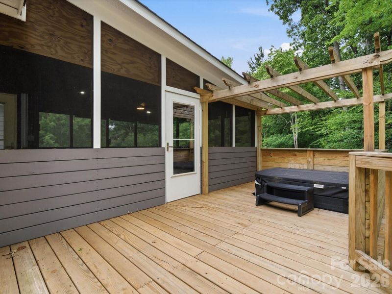 Exterior details and patio area of a home in , Waxhaw (Image 31).
