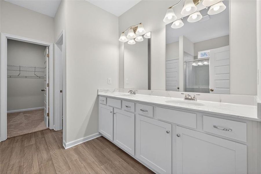 Furnished interior view inside a new home in Roxeywood Park, Winder (Image 7).