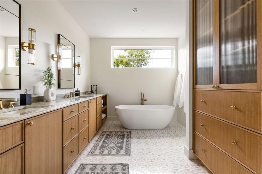 Furnished interior view inside a new home in , Dallas (Image 6). Furnished interior view inside a new home in , Dallas (Image 6).