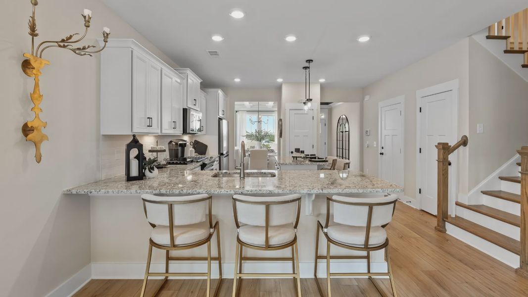 Representative furnished interior of a home built from the Finley by DRB Homes in Magnolia Park, Woodruff (Image 13). Representative furnished interior of a home built from the Finley by DRB Homes in Magnolia Park, Woodruff (Image 13).