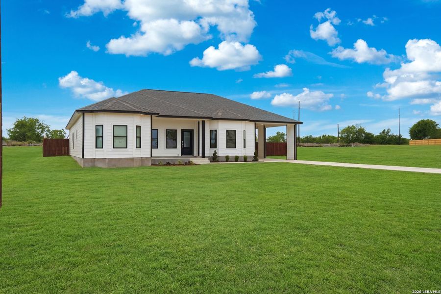 Exterior details and patio area of a home in , Atascosa (Image 25). Exterior details and patio area of a home in , Atascosa (Image 25).