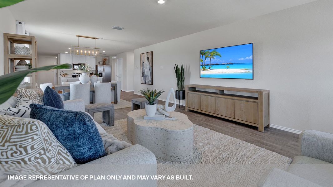 Furnished interior view inside a new home in Sunset Oaks, Maxwell (Image 16).