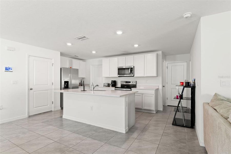 Furnished interior view inside a new home in Harvest Ridge, Zephyrhills (Image 33).