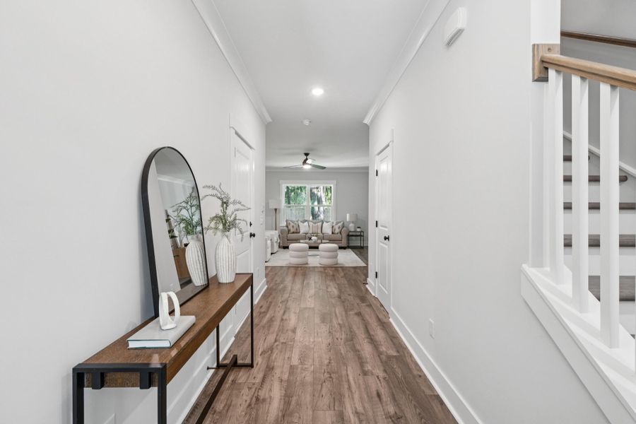 Furnished interior view inside a new home in , James Island (Image 16). Furnished interior view inside a new home in , James Island (Image 16).