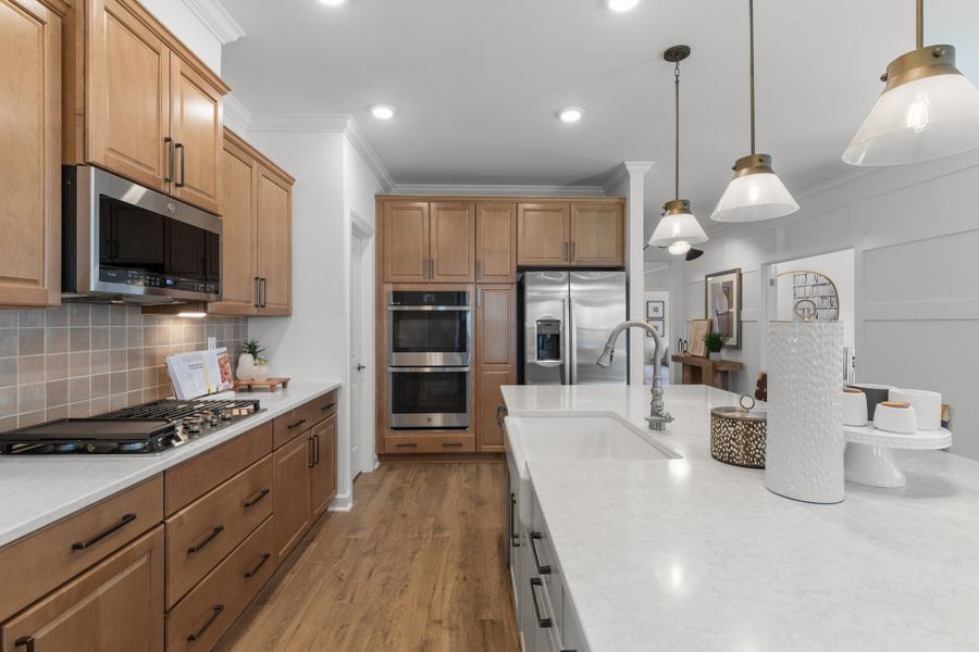 Representative furnished interior of a home built from the The Shorebreak by Chesapeake Homes in Coastal Club of the Carolinas, Calabash (Image 36).