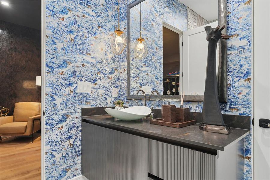 Furnished interior view inside a new home in , Southlake (Image 22).