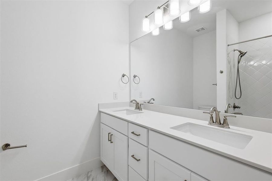 Furnished interior view inside a new home in , Arlington (Image 9).