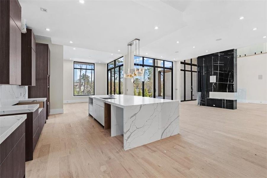 Furnished interior view inside a new home in , Marietta (Image 14).