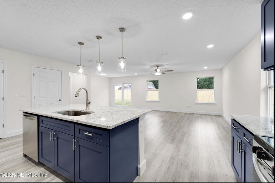 Furnished interior view inside a new home in , Jacksonville (Image 12).