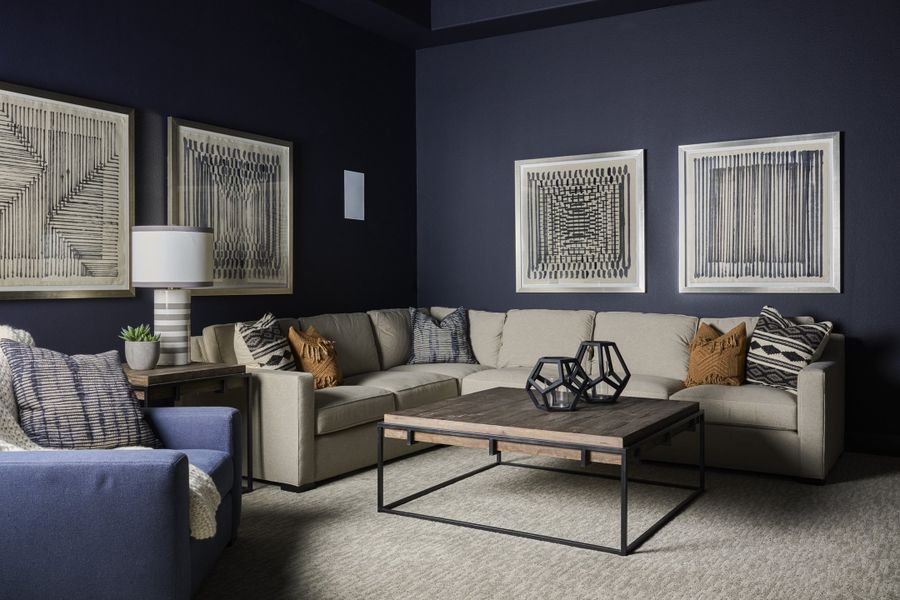 Furnished interior view inside a new home in Whitestone Estates, Parker (Image 14).