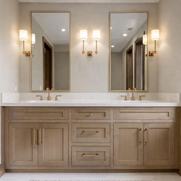 Furnished interior view inside a new home in , Gainesville (Image 4).