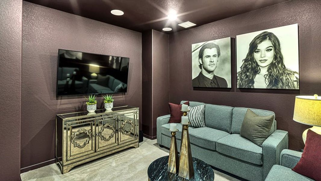 Furnished interior view inside a new home in Avalon at Cypress, Cypress (Image 18).