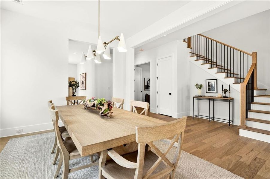 Furnished interior view inside a new home in , Brookhaven (Image 19).