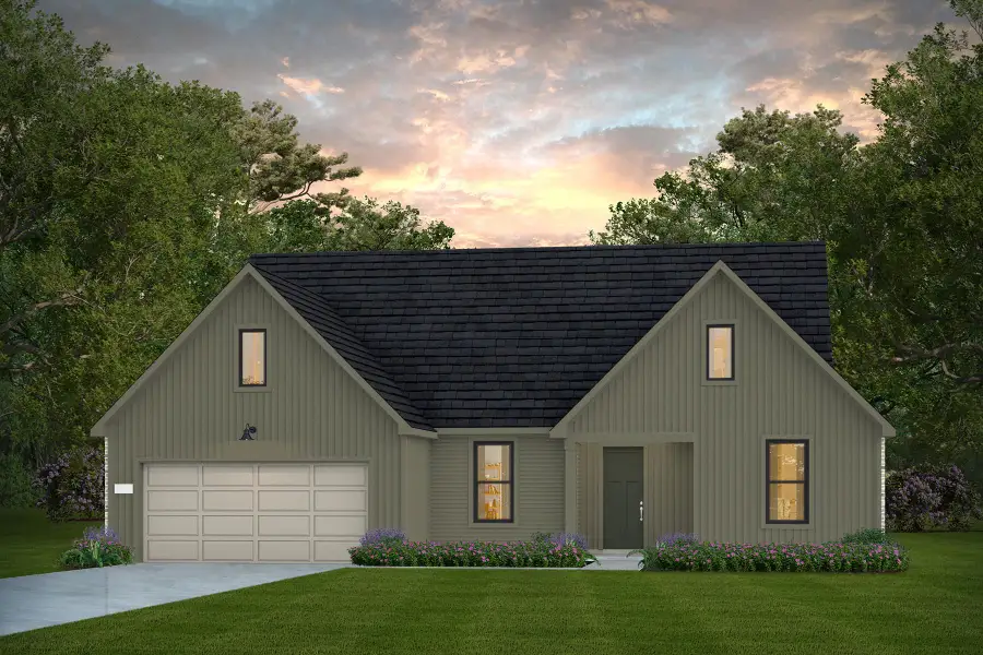 Representative exterior photo of a completed home built from the Stardom by Del Webb in Del Webb Bridgeland, Cypress, TX (Image 4).