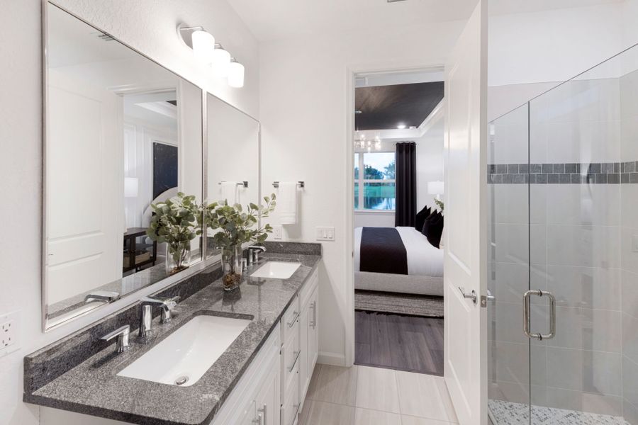 Furnished interior view inside a new home in Highpointe, Stuart (Image 7).