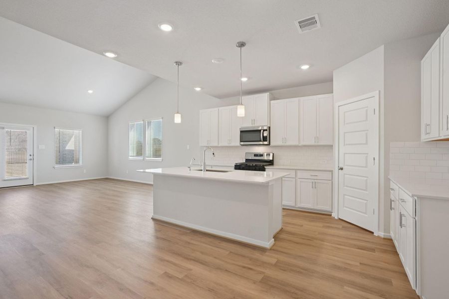 Photo is not of the actual home, but is an inspirational photo of builder’s model home and may depict options, furnishings, and/or decorator features that are not included