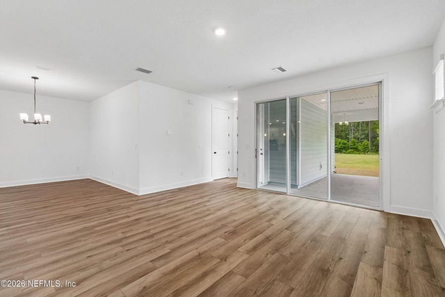 Spacious, unfurnished interior of a new home in Westerly Park at Wildlight – Villa Collection, Yulee (Image 22). Spacious, unfurnished interior of a new home in Westerly Park at Wildlight – Villa Collection, Yulee (Image 22).