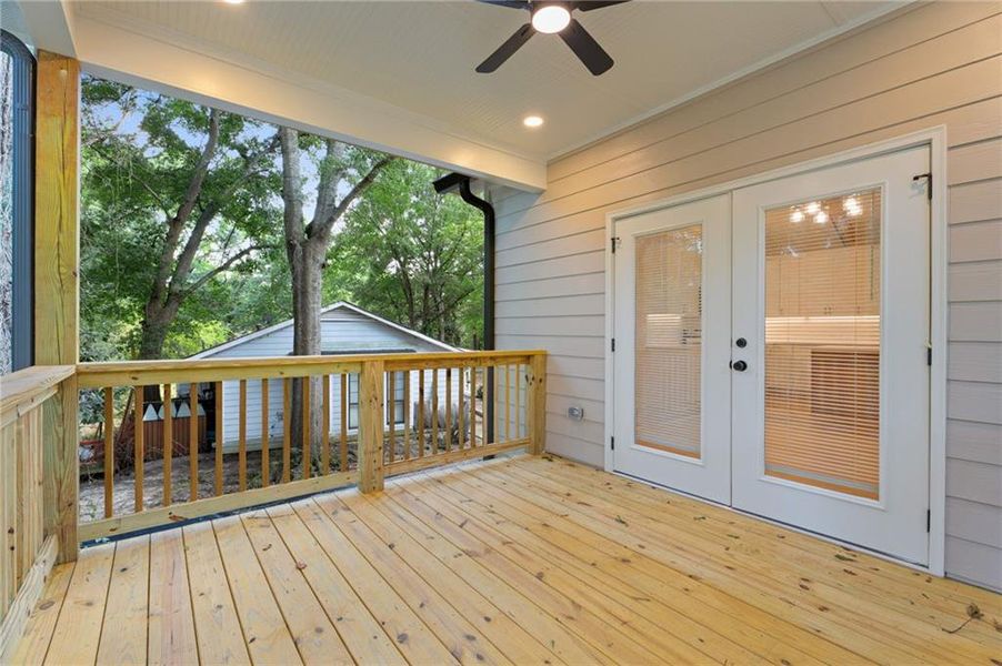 Exterior details and patio area of a home in , Jonesboro (Image 19).