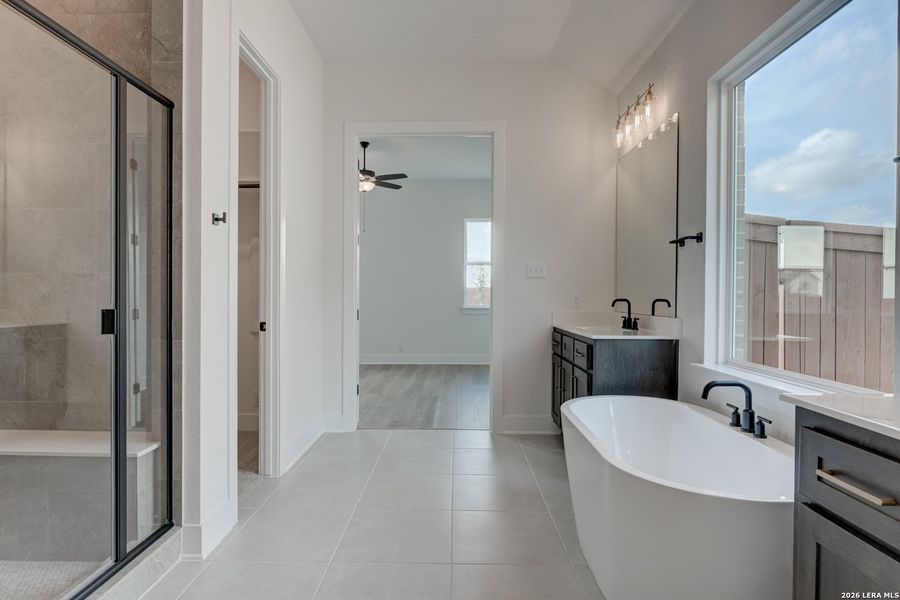 Furnished interior view inside a new home in Megan's Landing, Castroville (Image 6).